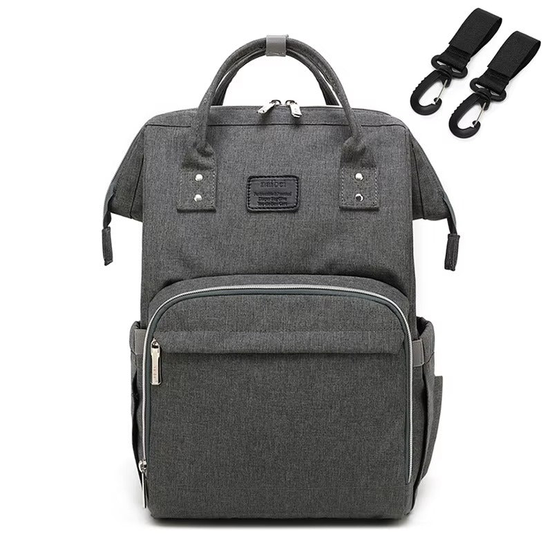 sac a dos langer gris fonce