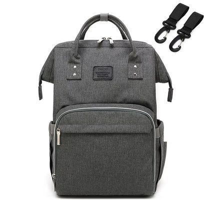 sac a dos langer gris fonce