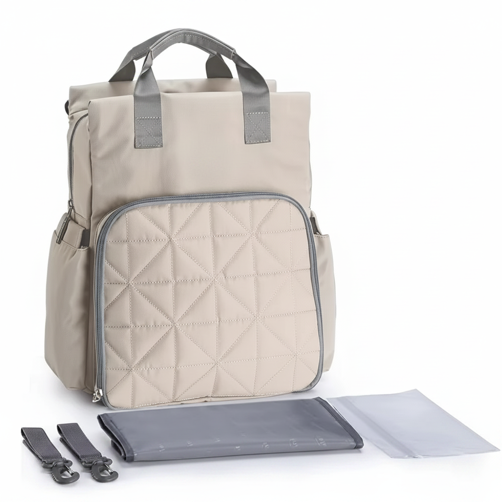 sac a dos langer ivoire