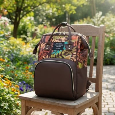 sac a dos a langer brun chaise