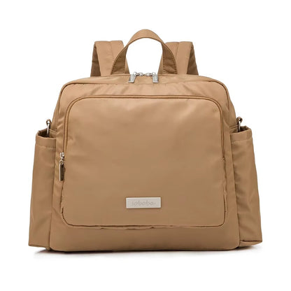 sac à langer à dos brun