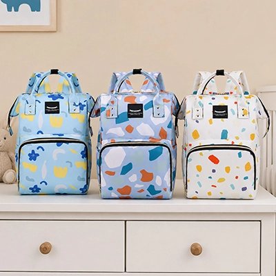 sac à langer à dos bureau variante