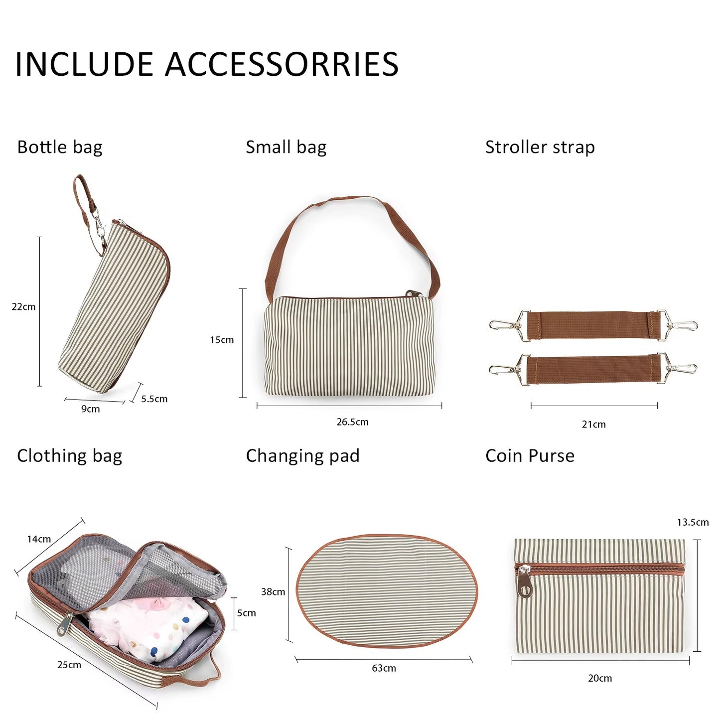 sac à langer bébé accessoires