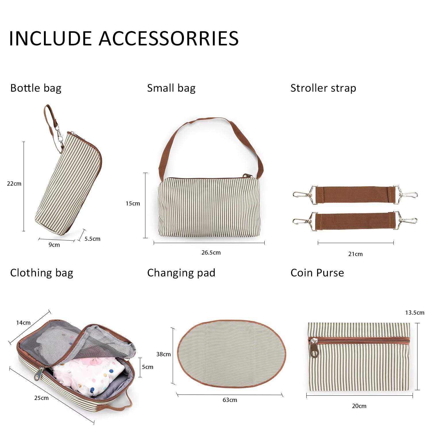 sac à langer bébé accessoires