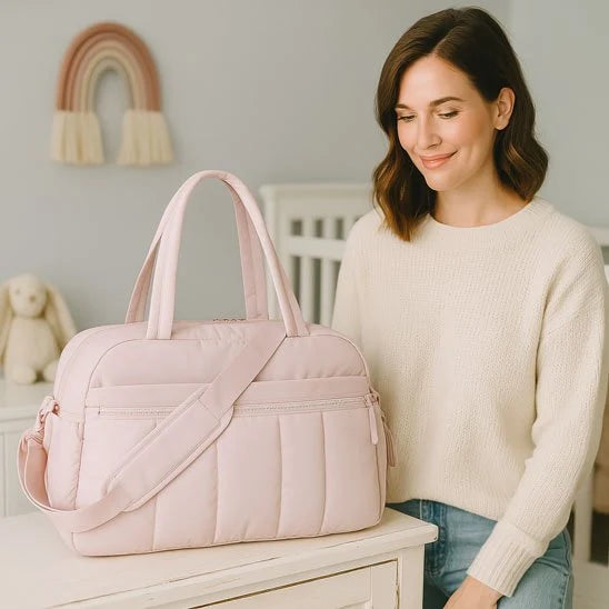 sac a langer bebe arc rose