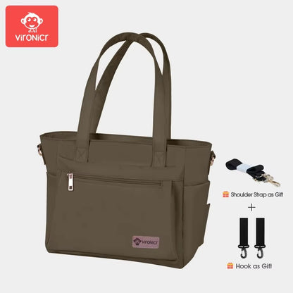 sac à langer bebe brun
