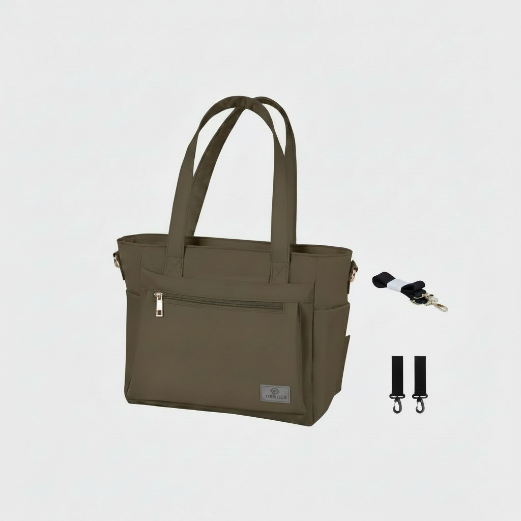 sac à langer bebe brun