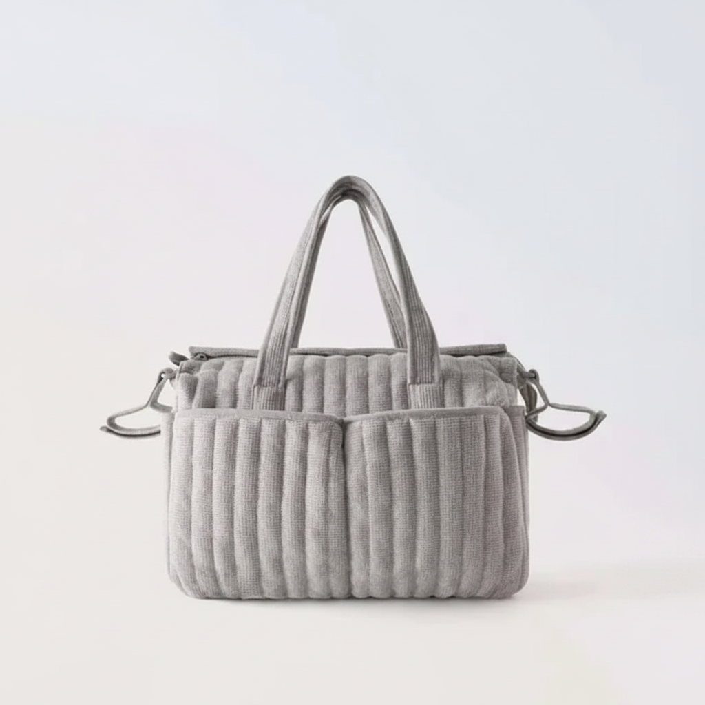 sac a langer bebe gris