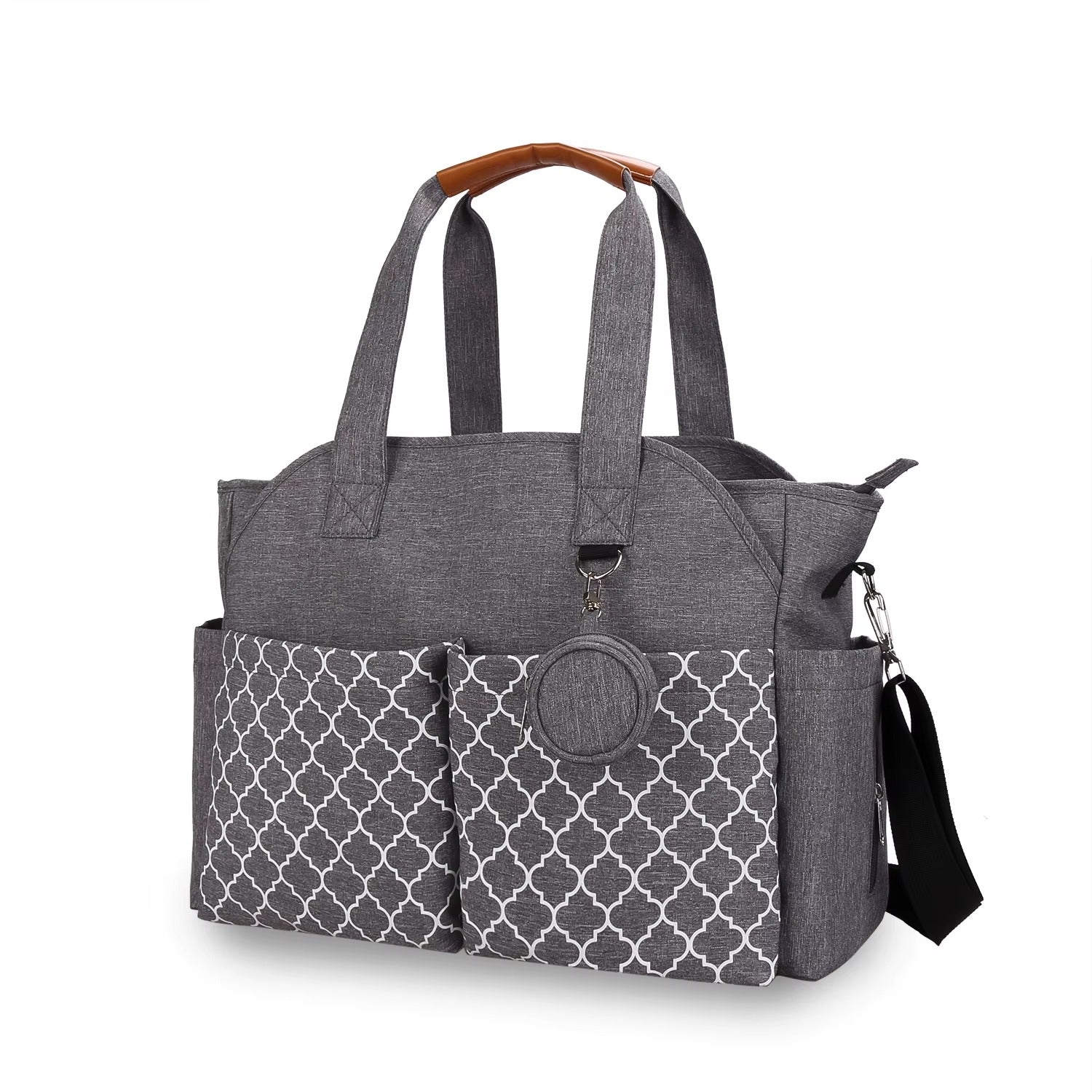 sac a langer bebe gris