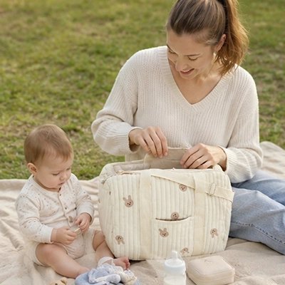 sac à langer bébé maman lapin picnic