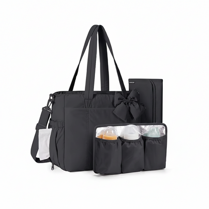sac à langer bebe noir