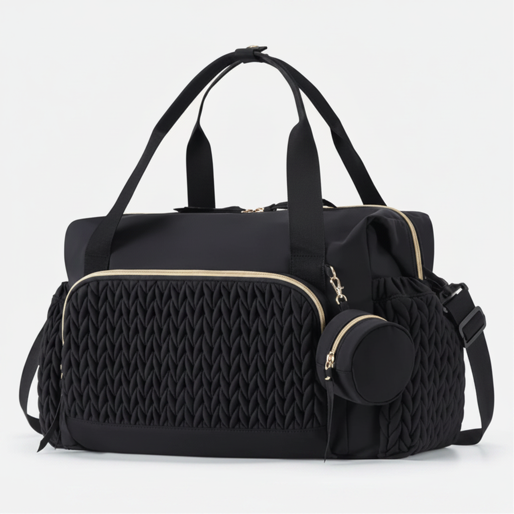 sac à langer bébé noir