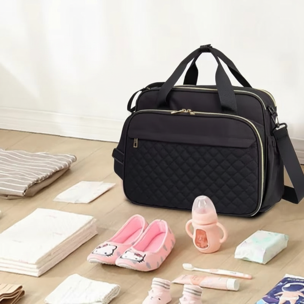 sac à langer bébé noir