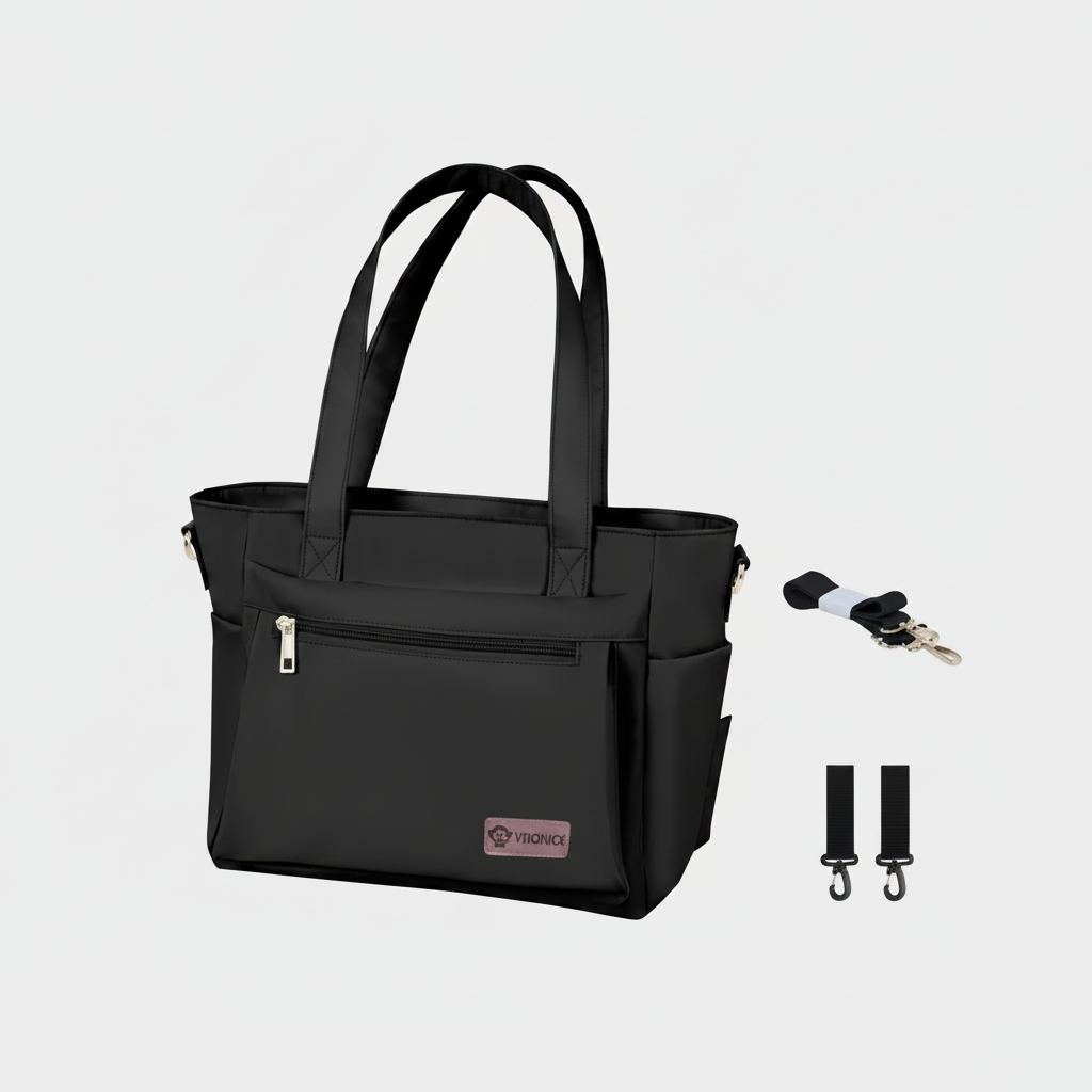 sac à langer bebe noir