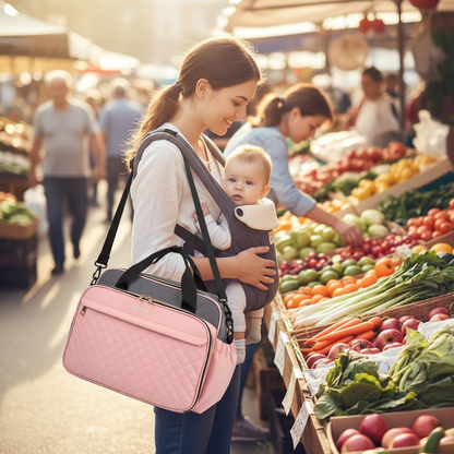 Sac à langer bébé | Matelassé