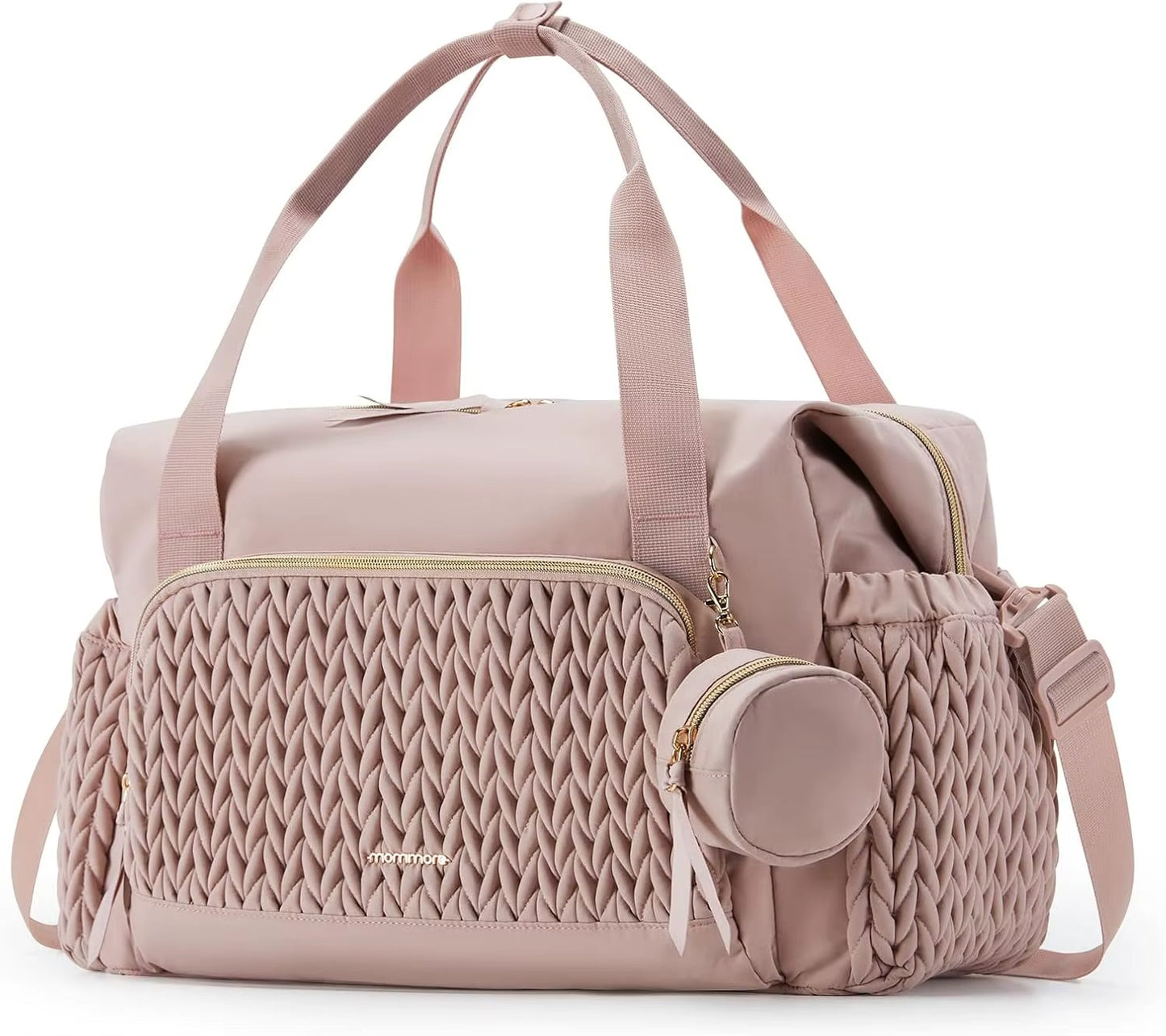 sac à langer bébé rose