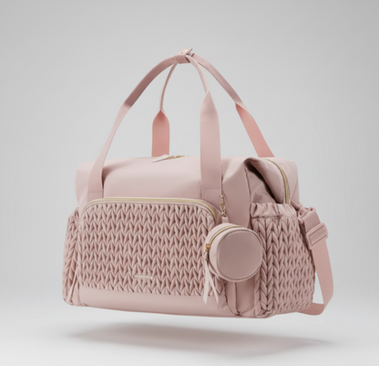 sac à langer bébé rose