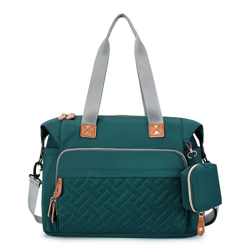 sac à langer bebe vert forêt