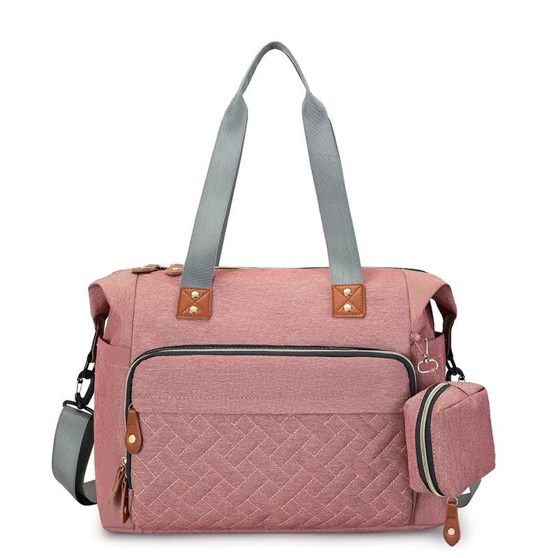 sac à langer bebe vieux rose
