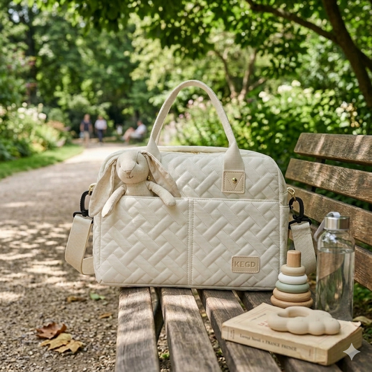 sac à langer beige parc