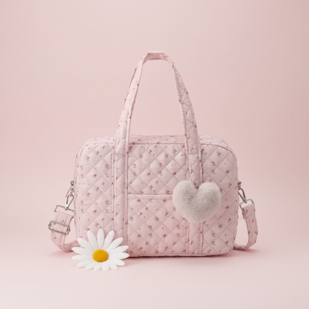 sac à langer coeur