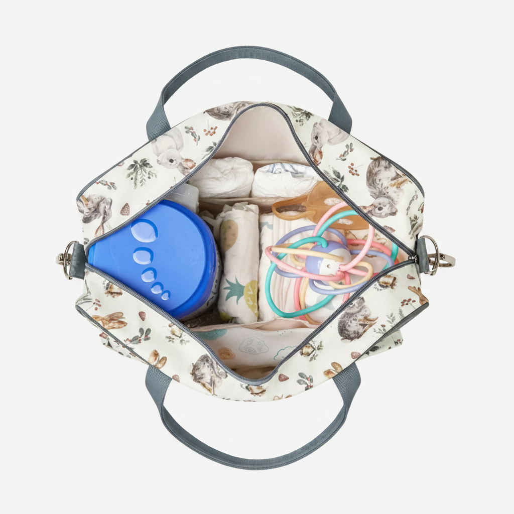 sac a langer ouvert