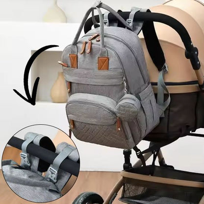 sac à langer sac à dos attache poussette