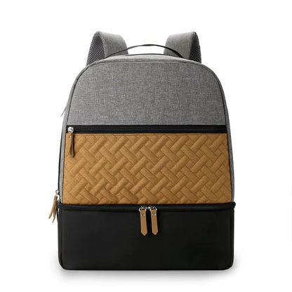 sac a langer sac a dos gris