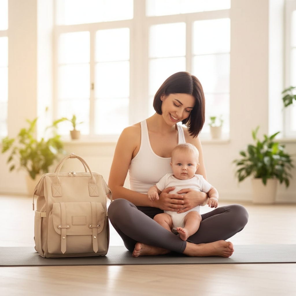 sac à langer sac à dos maman salle yoga