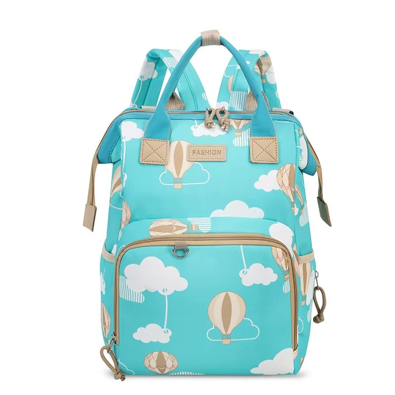 sac a langer sac a dos turquoise