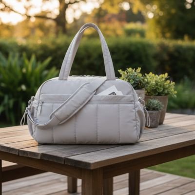 sac a langer table fleur 