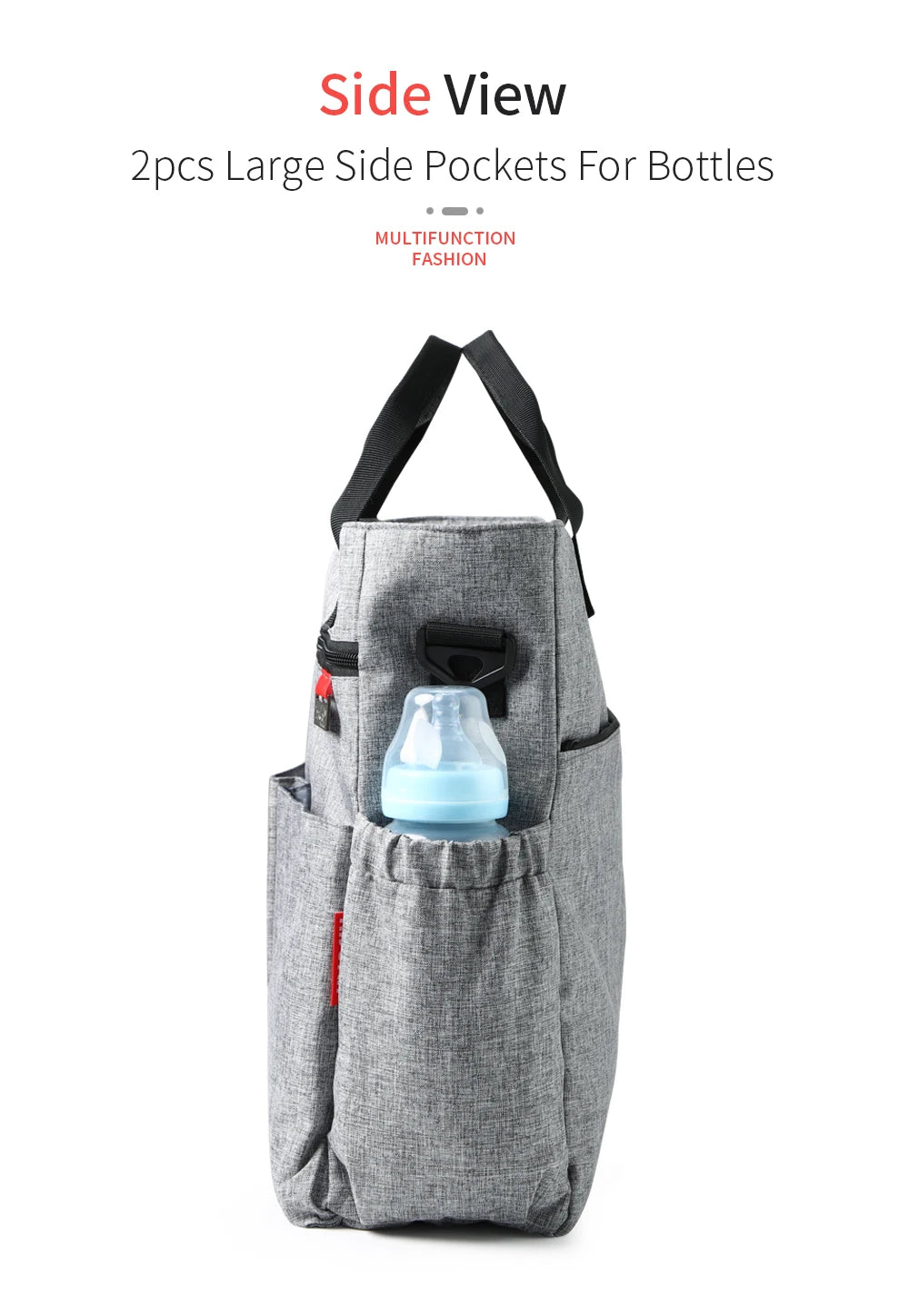 sac bebe à langer côté