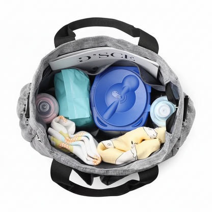 sac bebe à langer intérieur objets