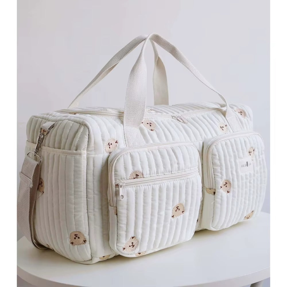 sac bebe à langer oursons