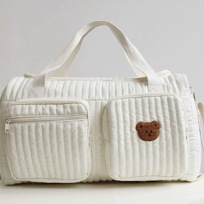 sac bebe à langer un seul ourson devant