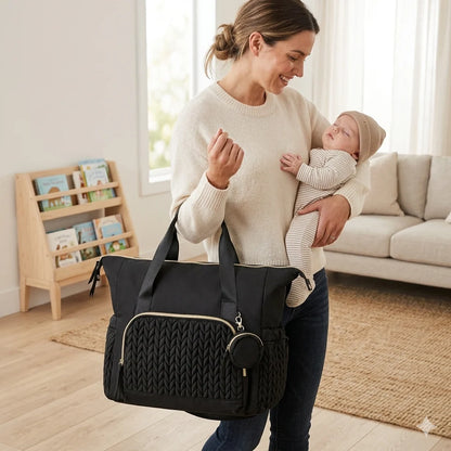 sac langer bébé bras