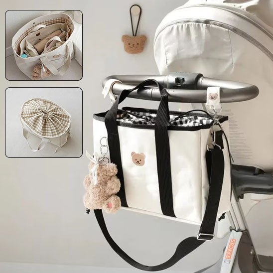 sac langer détail poussette