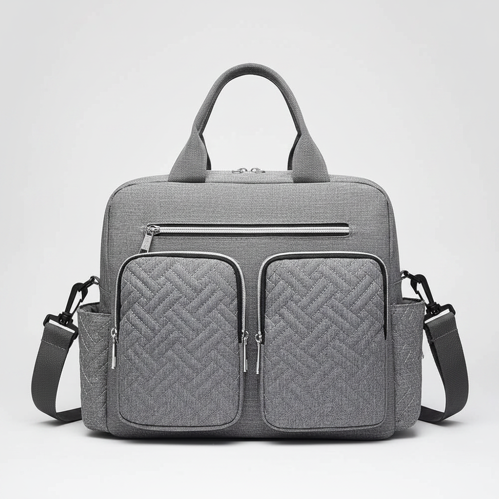 sac langer gris pâle