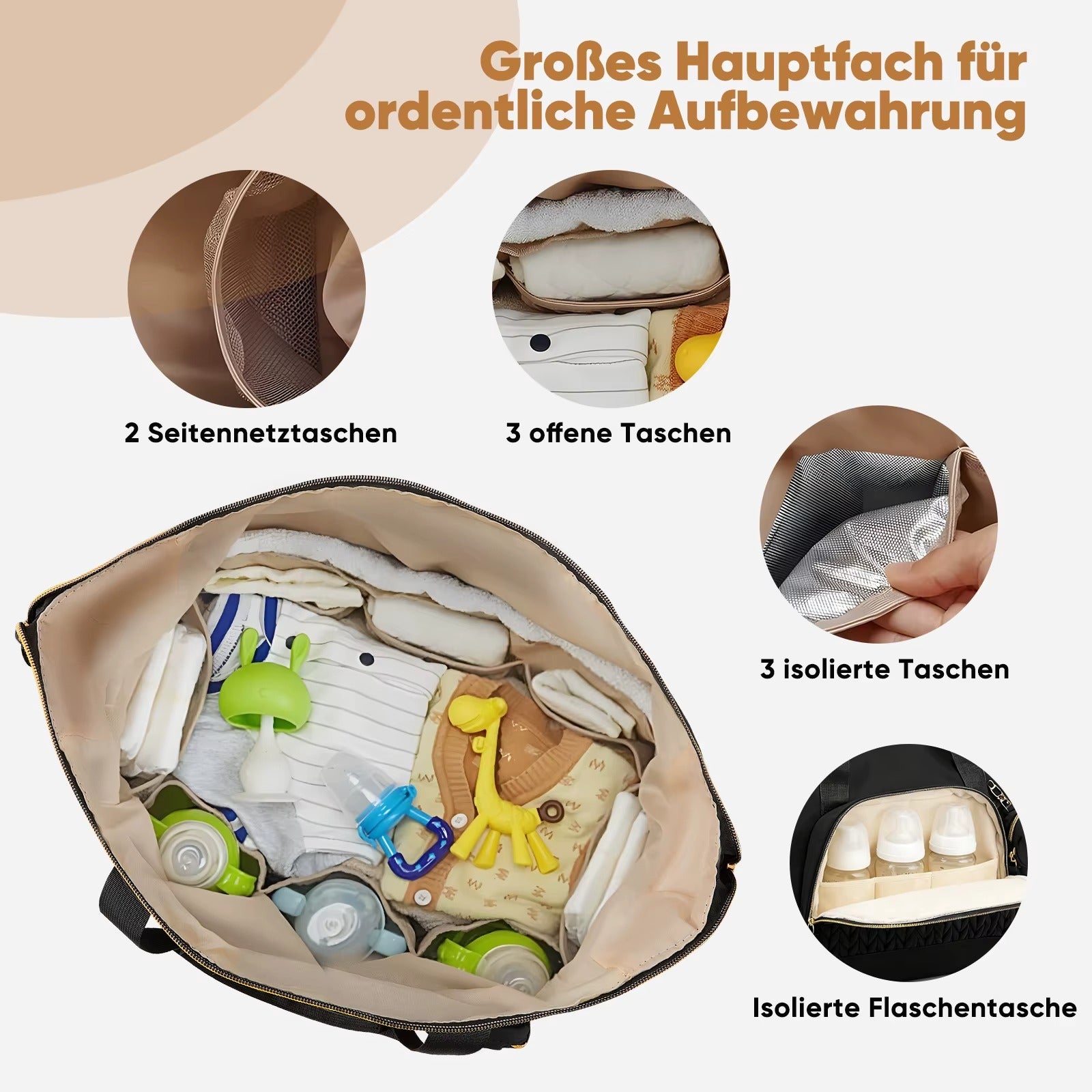 sac langer intérieur