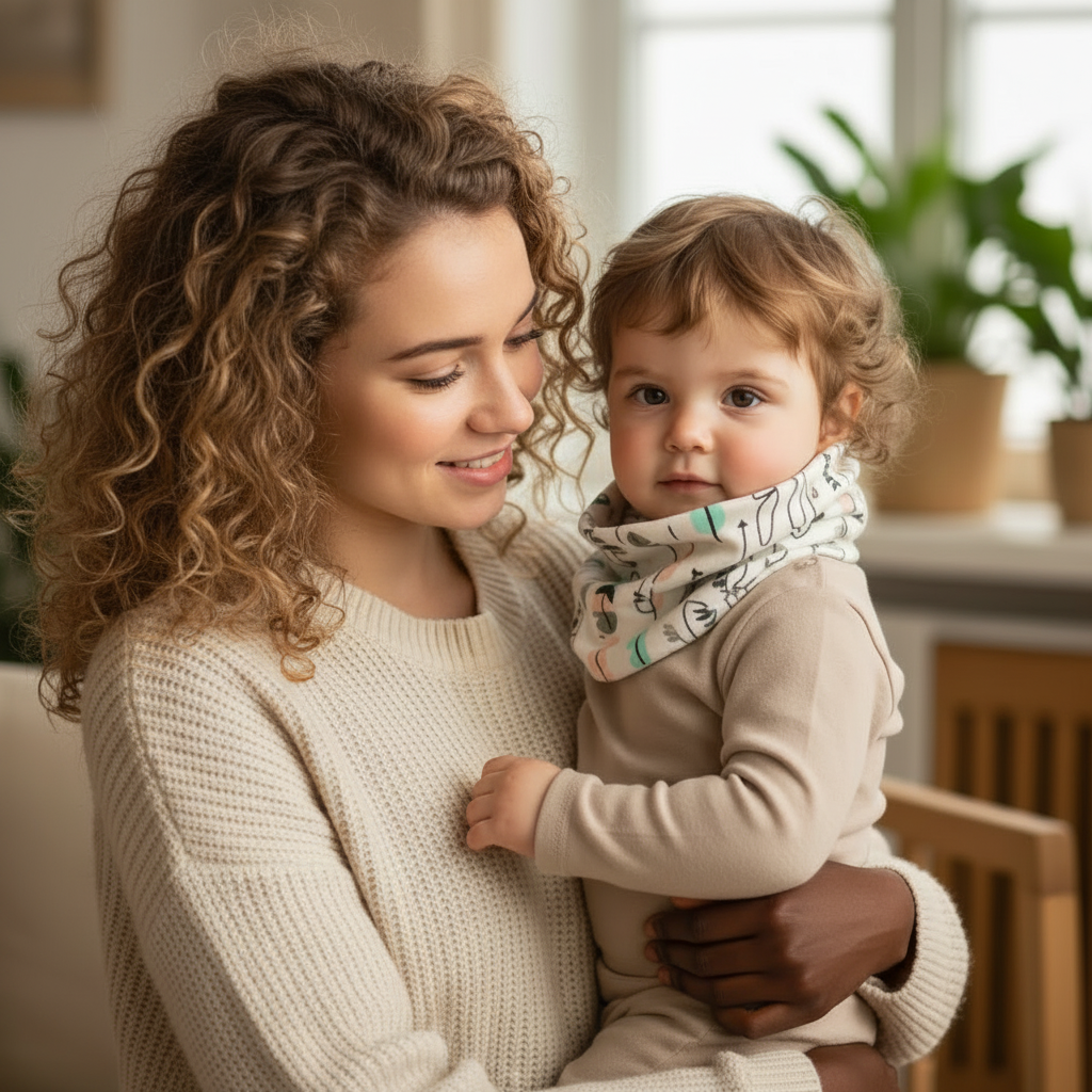 Tour de cou bébé | Plumes